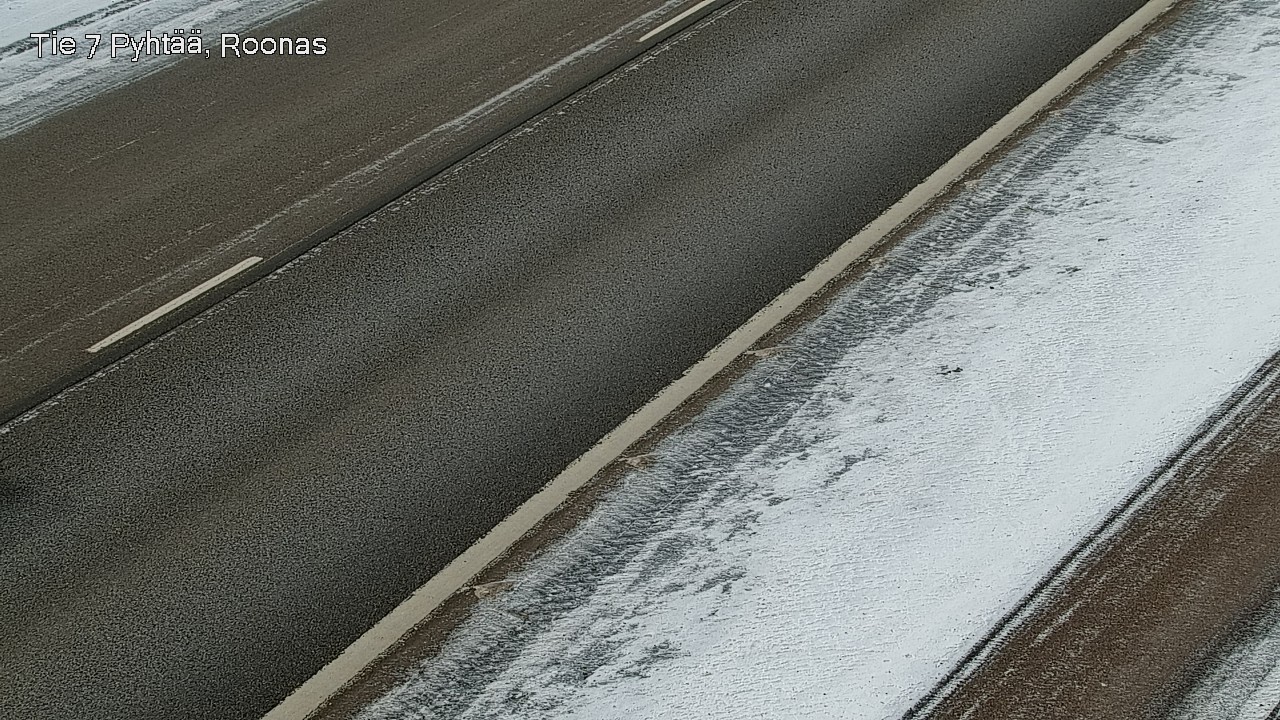 Weather Camera Image Road 7 Pyhtää, Roonas, Pyhtää, Kymenlaakso