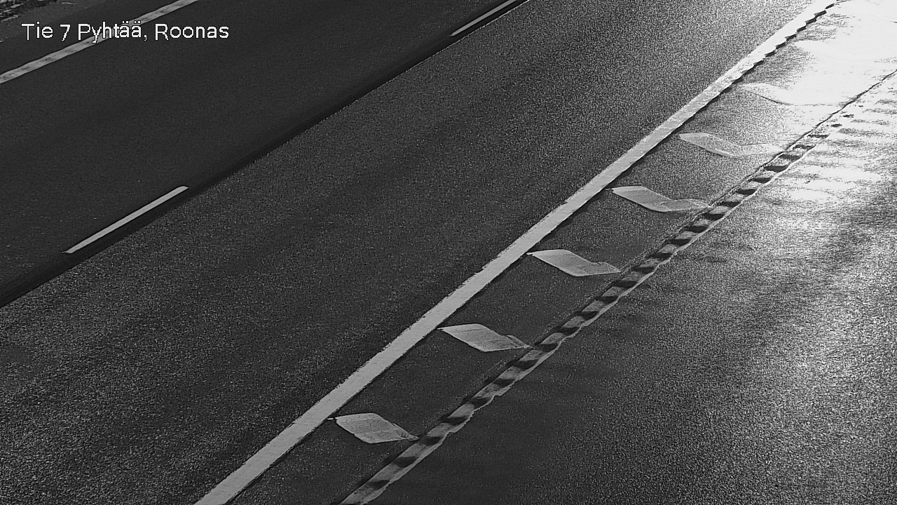 Weather Camera Image Väg 7 Pyttis, Rånäs, Pyhtää, Kymenlaakso