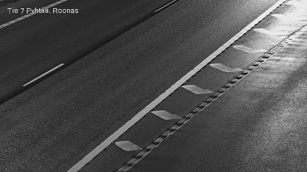 Weather Camera Image Väg 7 Pyttis, Rånäs, Pyhtää, Kymenlaakso