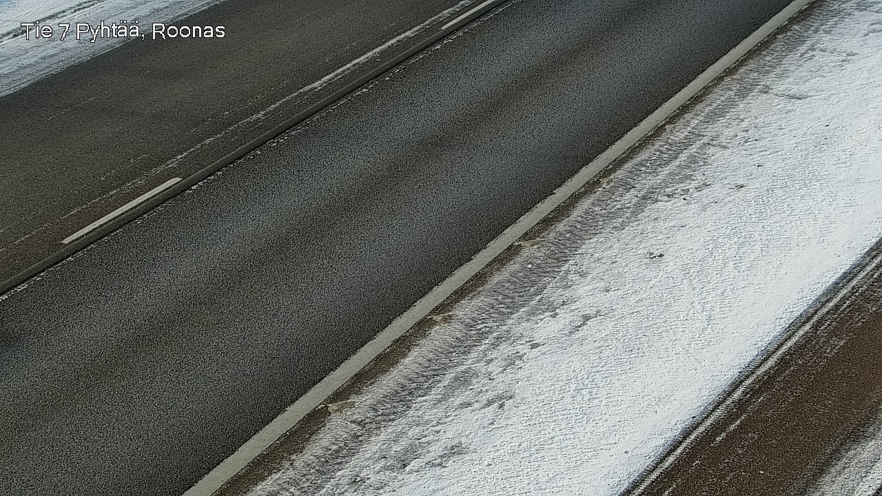 Weather Camera Image Road 7 Pyhtää, Roonas, Pyhtää, Kymenlaakso