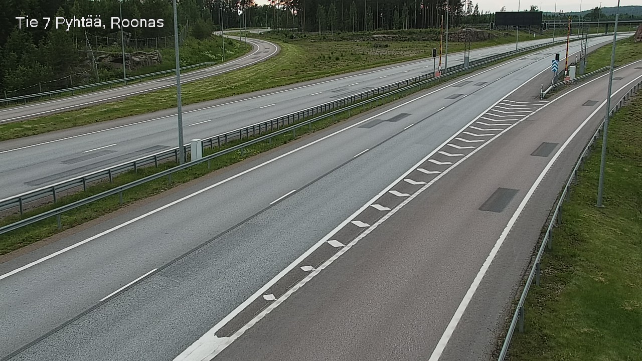 Kelikamerat Kuva Tie 7 Pyhtää, Roonas, Pyhtää, Kymenlaakso