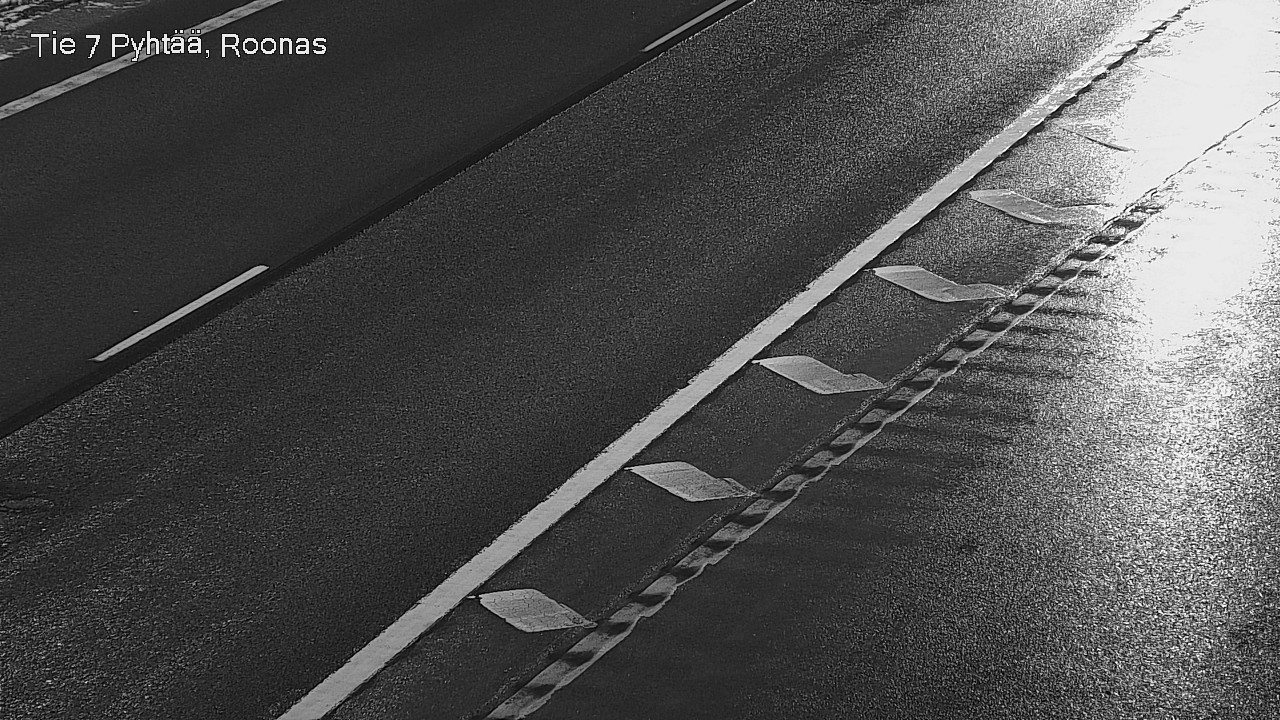 Weather Camera Image Väg 7 Pyttis, Rånäs, Pyhtää, Kymenlaakso