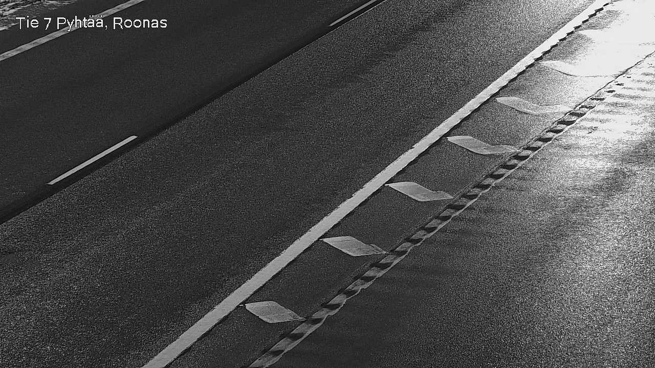 Weather Camera Image Väg 7 Pyttis, Rånäs, Pyhtää, Kymenlaakso