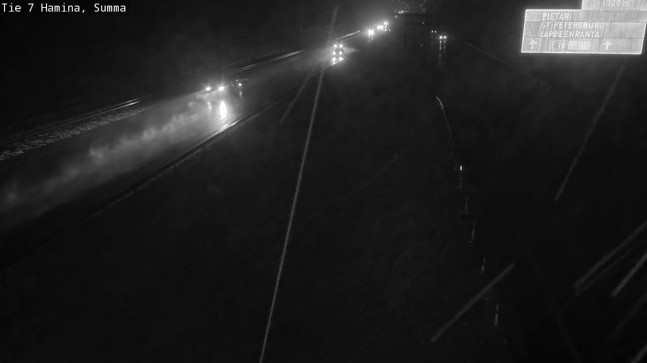 Weather Camera Image Tie 7 Fredrikshamn, Summa, Hamina, Kymenlaakso