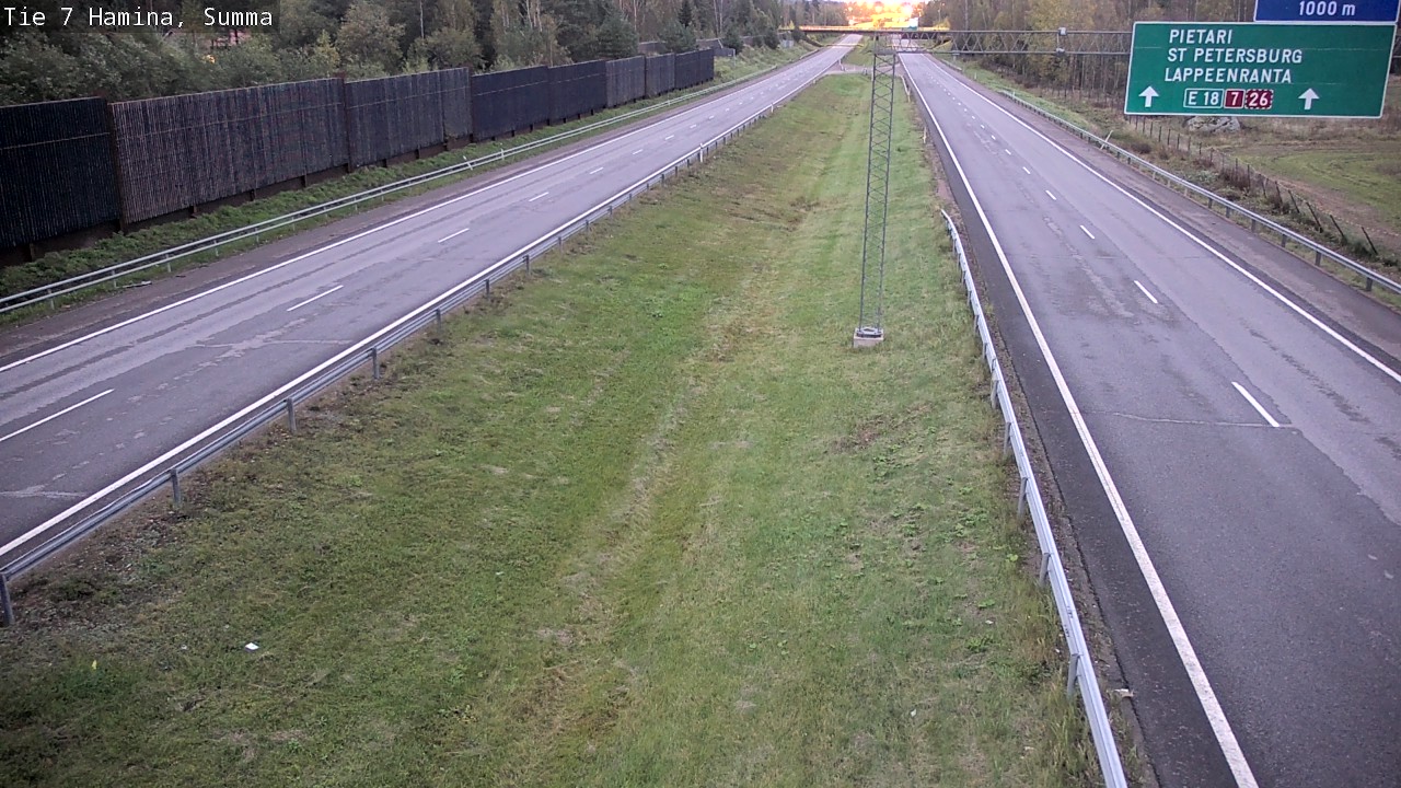Kelikamerat Kuva Tie 7 Hamina, Summa, Hamina, Kymenlaakso