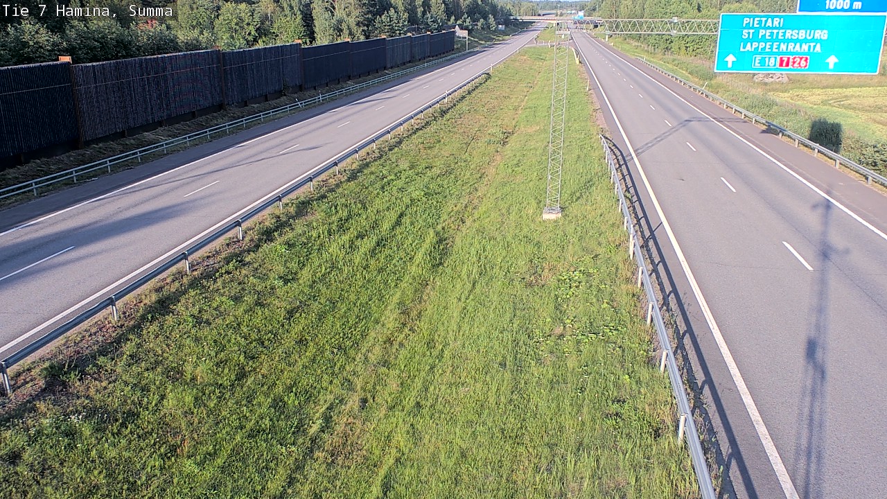 Kelikamerat Kuva Tie 7 Hamina, Summa, Hamina, Kymenlaakso