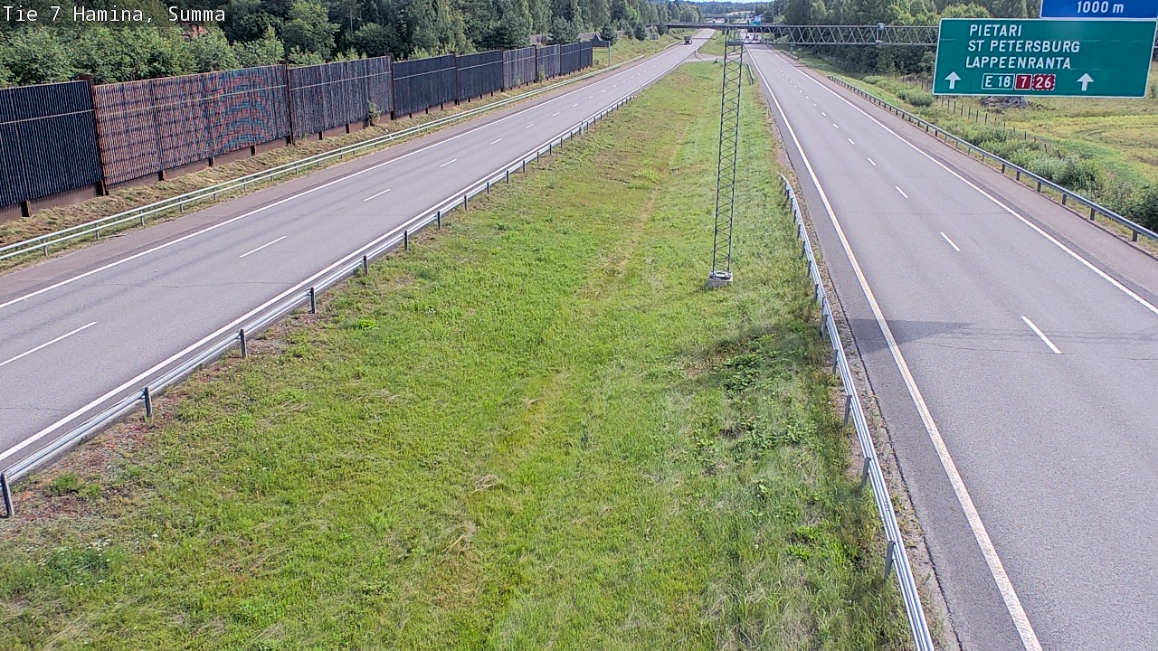 Kelikamerat Kuva Tie 7 Hamina, Summa, Hamina, Kymenlaakso