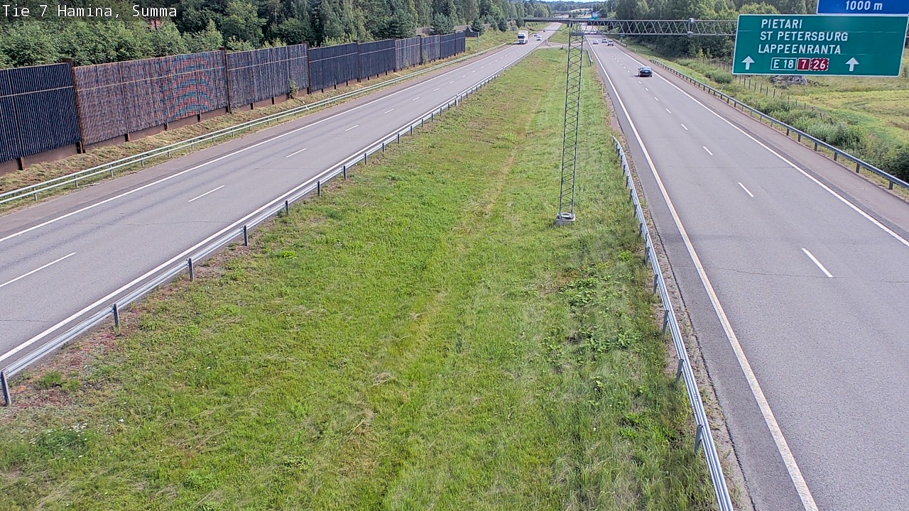 Kelikamerat Kuva Tie 7 Hamina, Summa, Hamina, Kymenlaakso