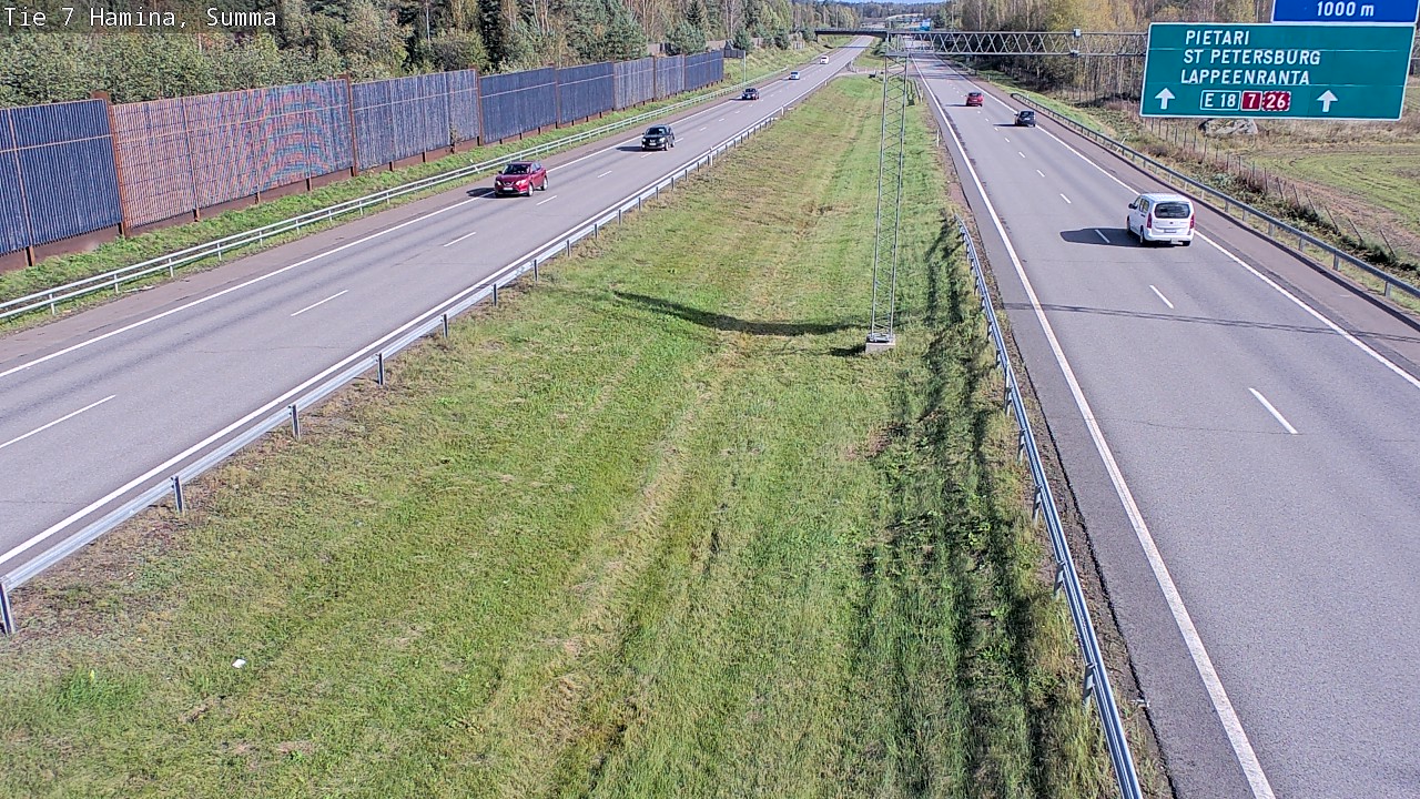 Kelikamerat Kuva Tie 7 Hamina, Summa, Hamina, Kymenlaakso
