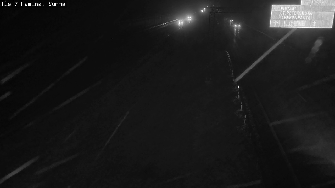 Weather Camera Image Tie 7 Fredrikshamn, Summa, Hamina, Kymenlaakso