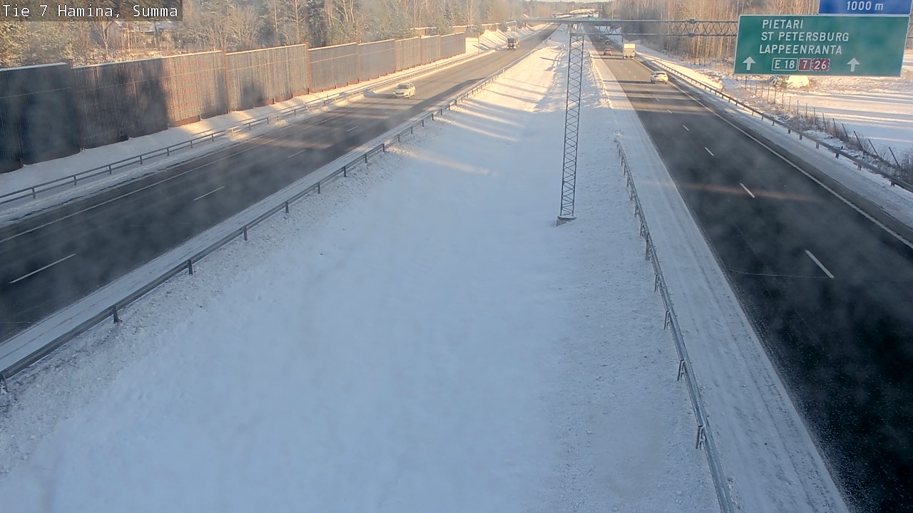 Kelikamerat Kuva Tie 7 Hamina, Summa, Hamina, Kymenlaakso