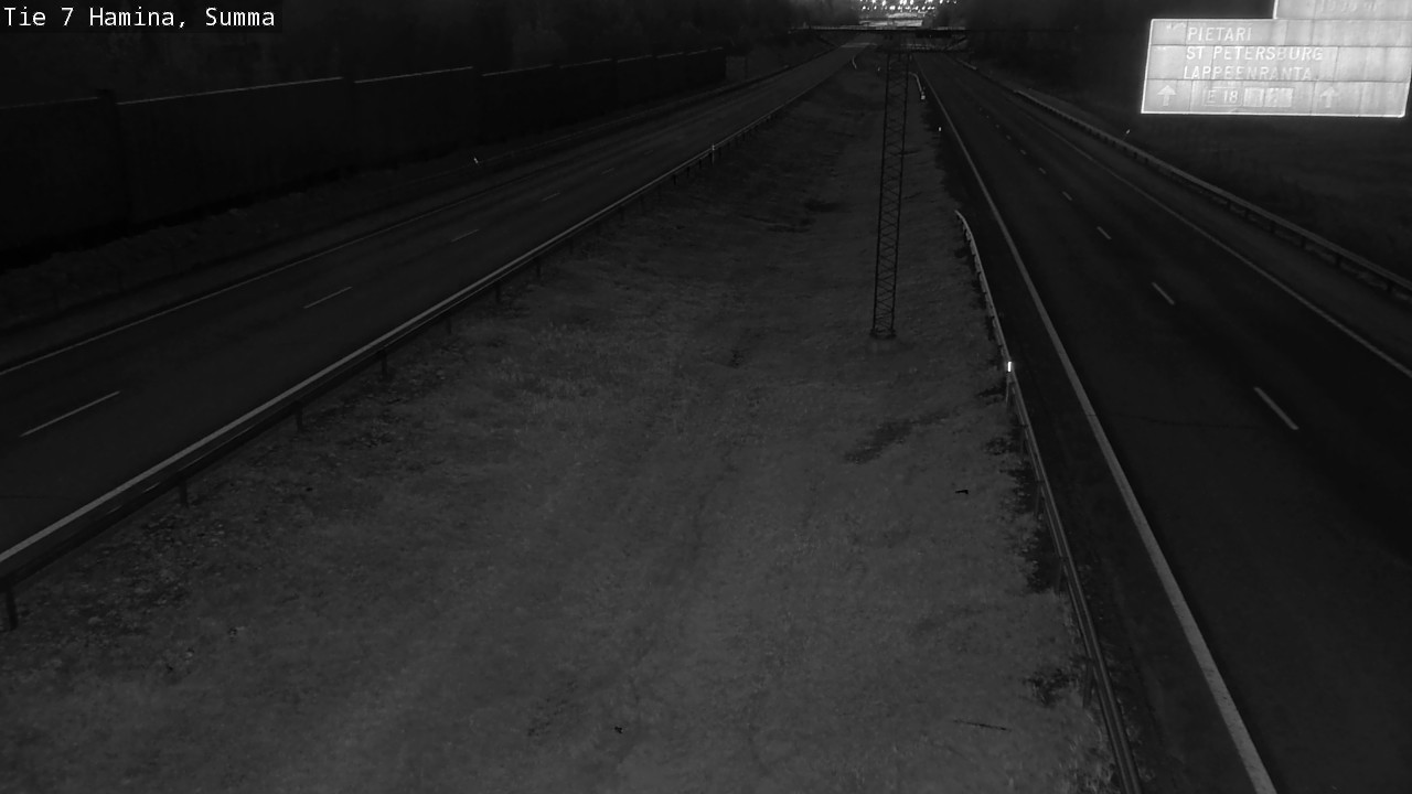 Weather Camera Image Tie 7 Fredrikshamn, Summa, Hamina, Kymenlaakso