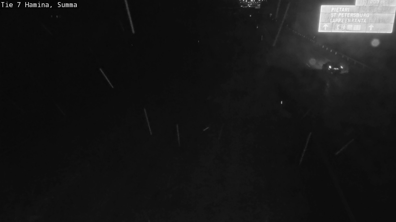 Weather Camera Image Tie 7 Fredrikshamn, Summa, Hamina, Kymenlaakso