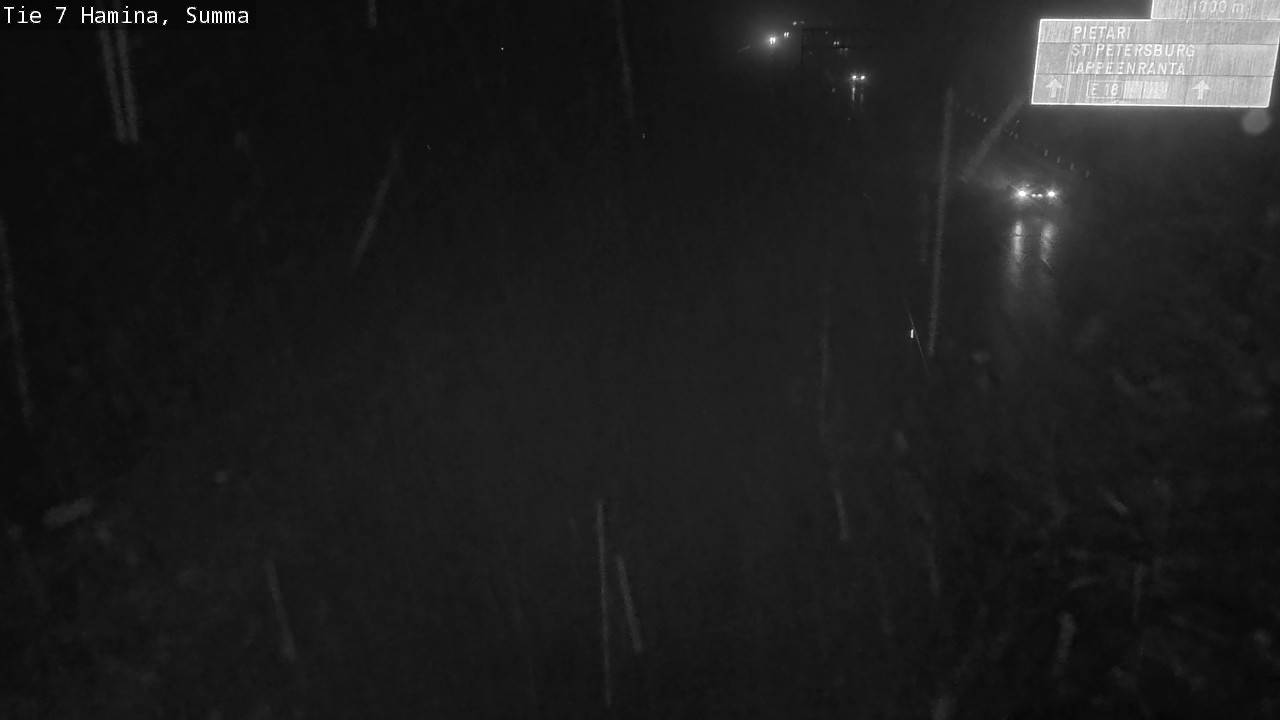 Weather Camera Image Tie 7 Fredrikshamn, Summa, Hamina, Kymenlaakso