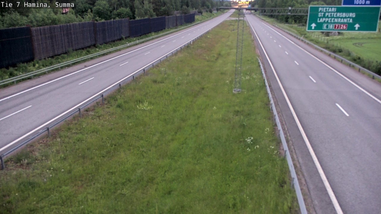 Kelikamerat Kuva Tie 7 Hamina, Summa, Hamina, Kymenlaakso