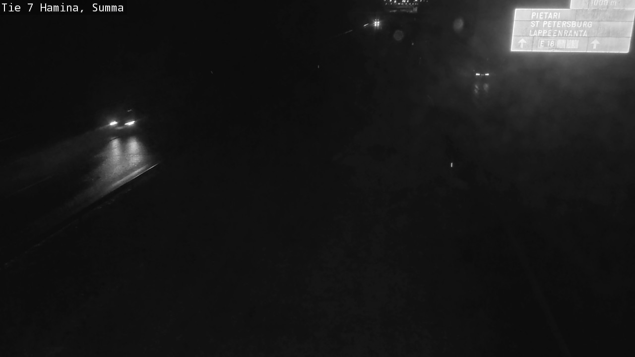 Weather Camera Image Tie 7 Fredrikshamn, Summa, Hamina, Kymenlaakso