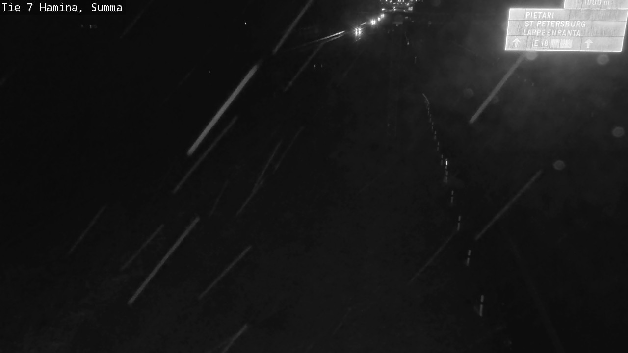 Weather Camera Image Tie 7 Fredrikshamn, Summa, Hamina, Kymenlaakso