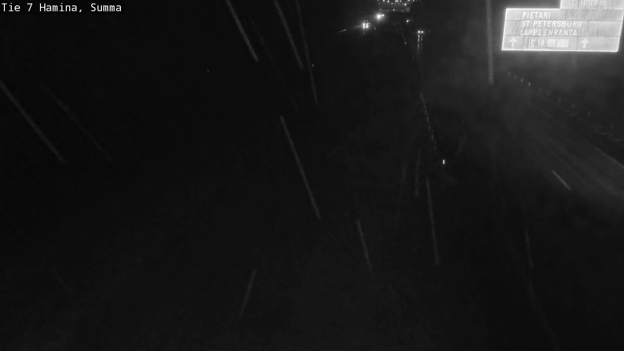 Weather Camera Image Tie 7 Fredrikshamn, Summa, Hamina, Kymenlaakso