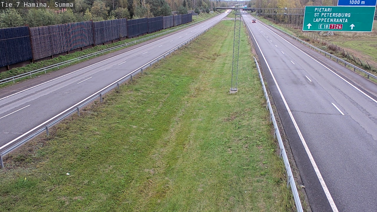 Kelikamerat Kuva Tie 7 Hamina, Summa, Hamina, Kymenlaakso