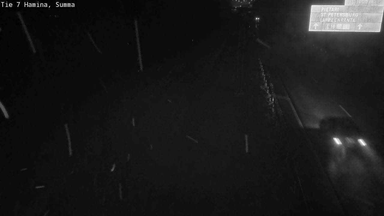 Weather Camera Image Tie 7 Fredrikshamn, Summa, Hamina, Kymenlaakso