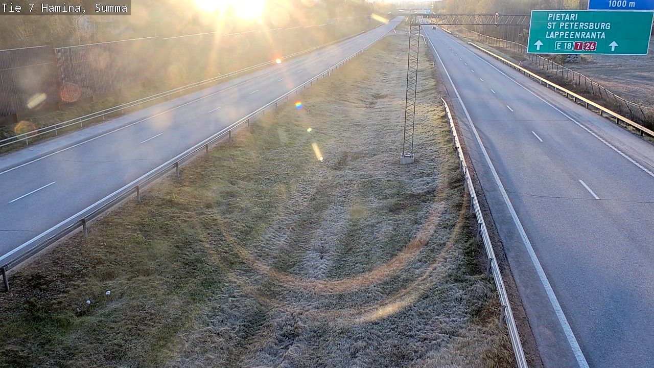 Kelikamerat Kuva Tie 7 Hamina, Summa, Hamina, Kymenlaakso