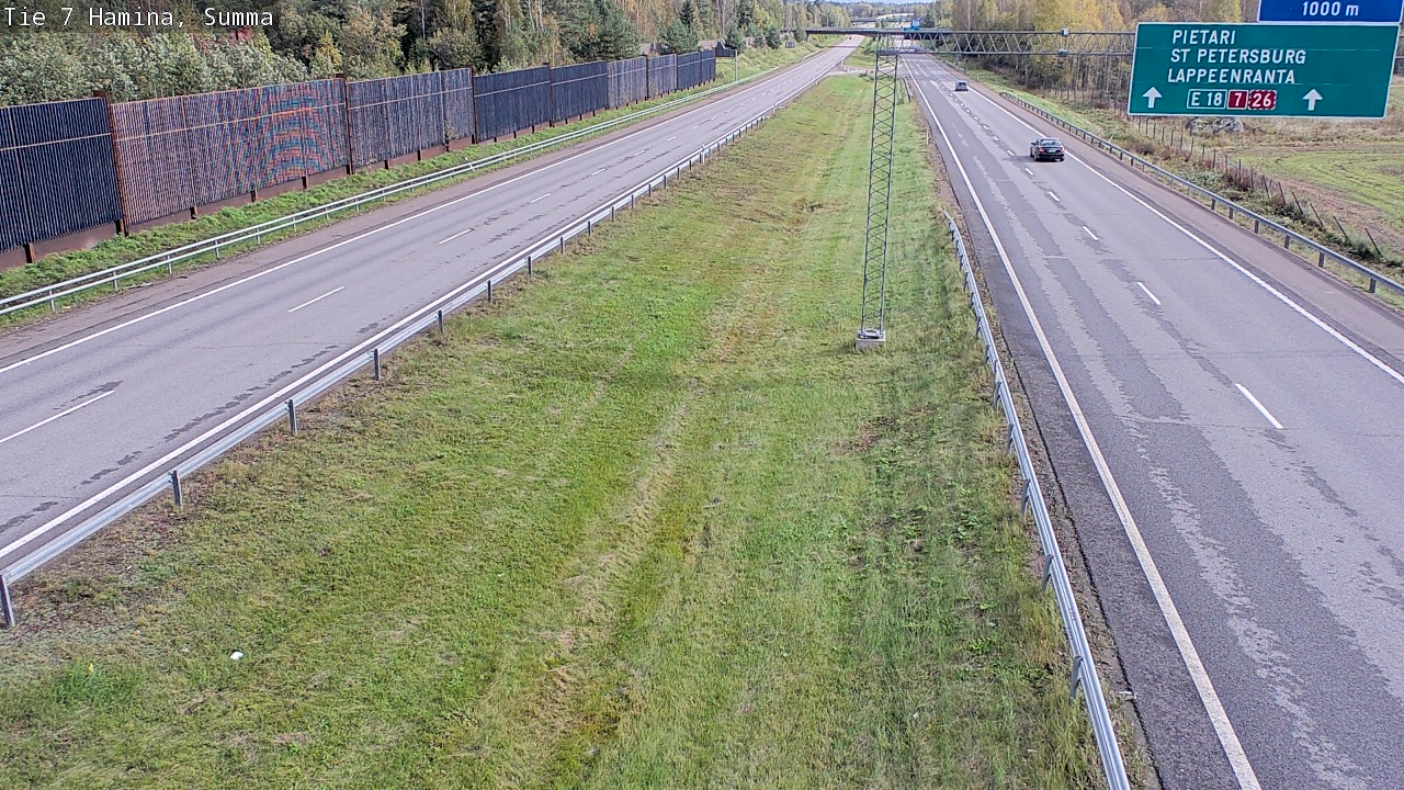 Kelikamerat Kuva Tie 7 Hamina, Summa, Hamina, Kymenlaakso