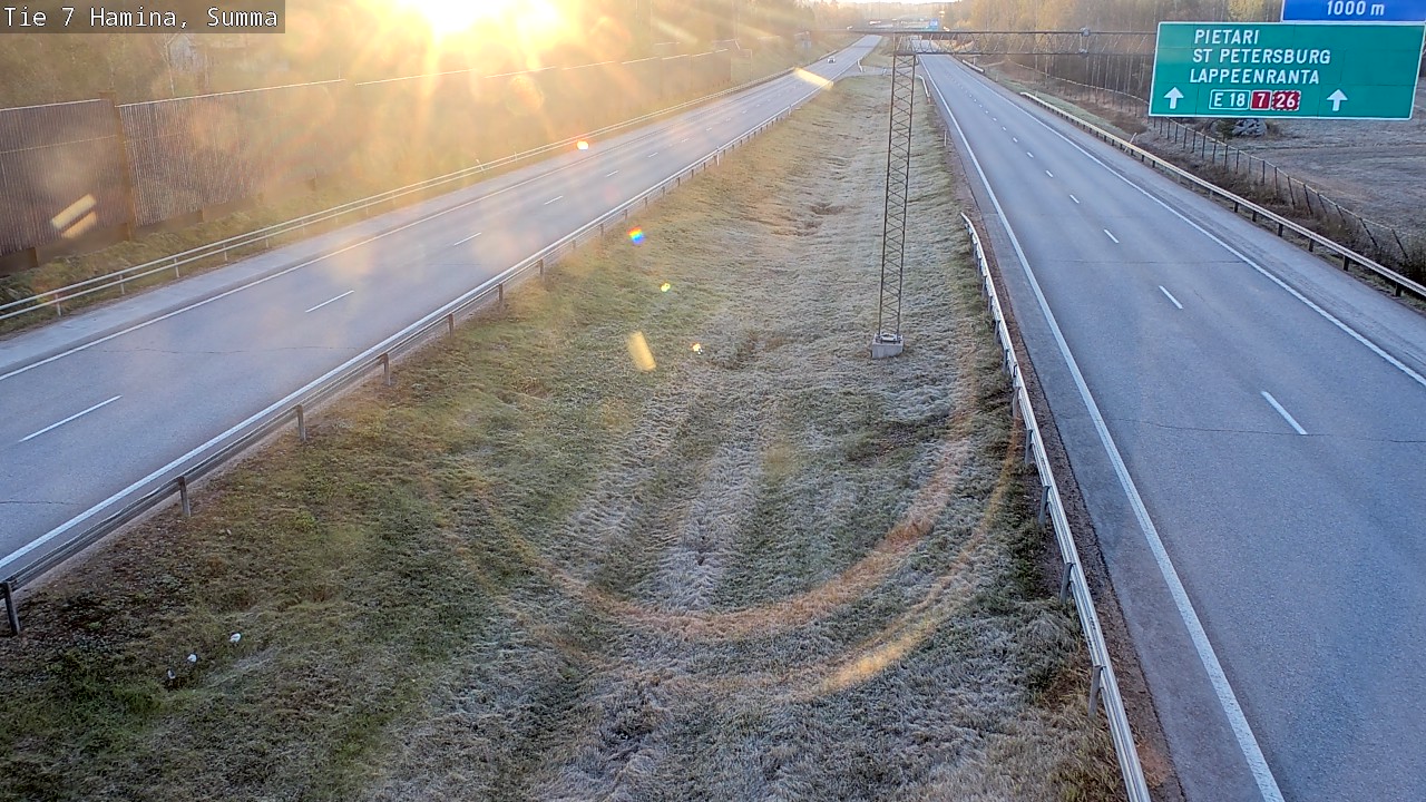 Kelikamerat Kuva Tie 7 Hamina, Summa, Hamina, Kymenlaakso