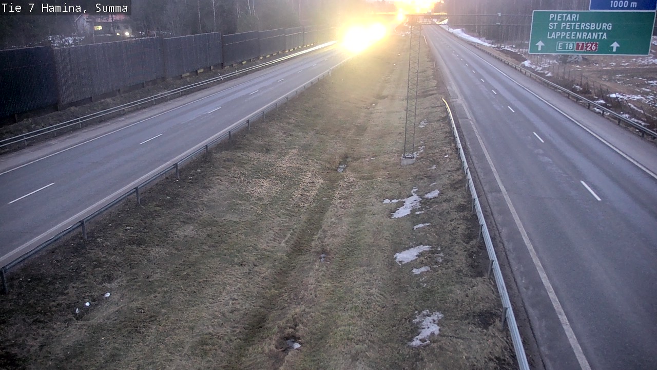 Kelikamerat Kuva Tie 7 Hamina, Summa, Hamina, Kymenlaakso