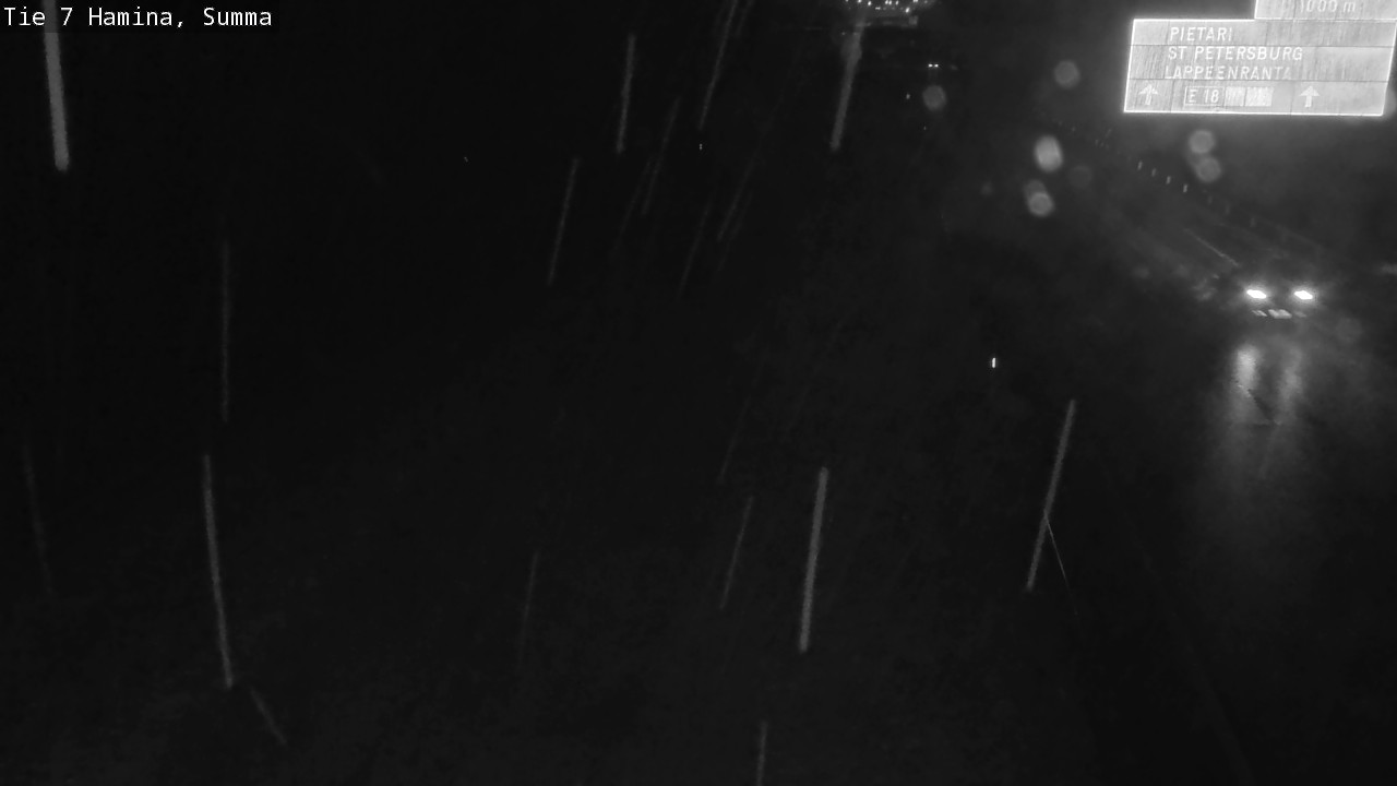 Weather Camera Image Tie 7 Fredrikshamn, Summa, Hamina, Kymenlaakso