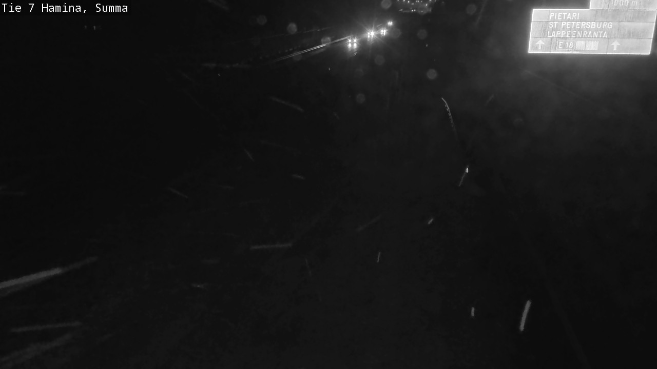 Weather Camera Image Tie 7 Fredrikshamn, Summa, Hamina, Kymenlaakso