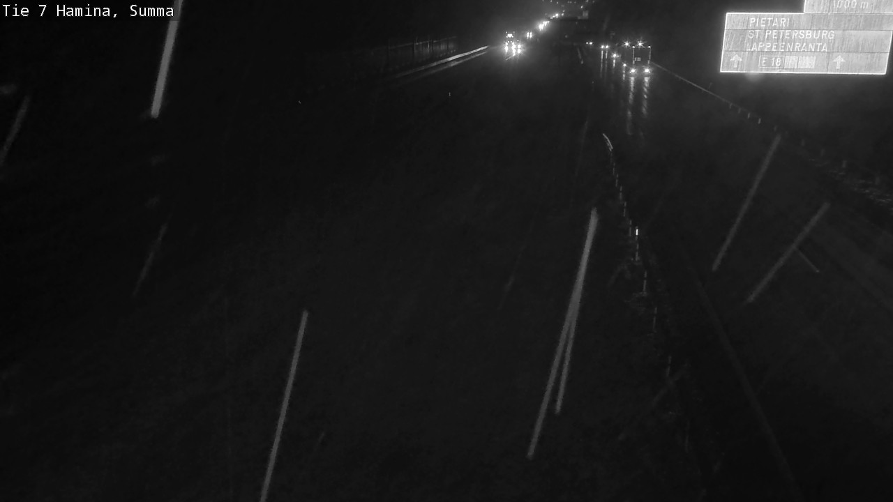 Weather Camera Image Tie 7 Fredrikshamn, Summa, Hamina, Kymenlaakso