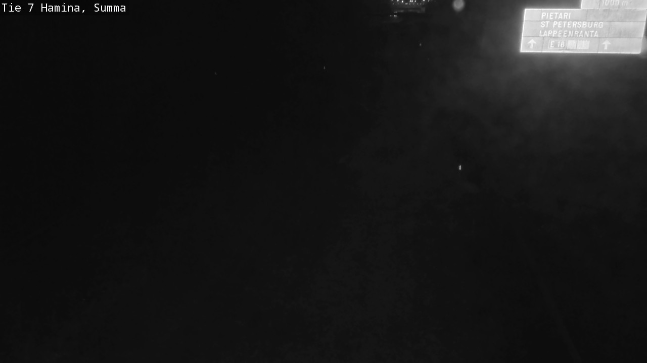 Weather Camera Image Tie 7 Fredrikshamn, Summa, Hamina, Kymenlaakso