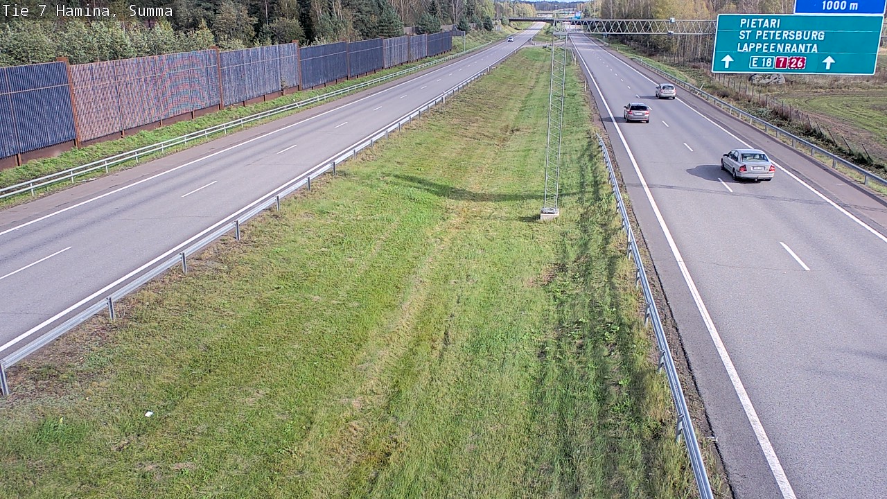 Kelikamerat Kuva Tie 7 Hamina, Summa, Hamina, Kymenlaakso