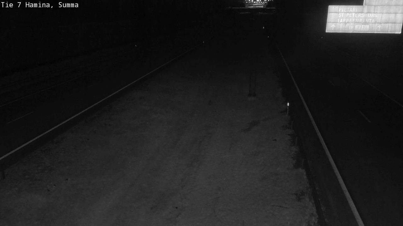 Weather Camera Image Tie 7 Fredrikshamn, Summa, Hamina, Kymenlaakso