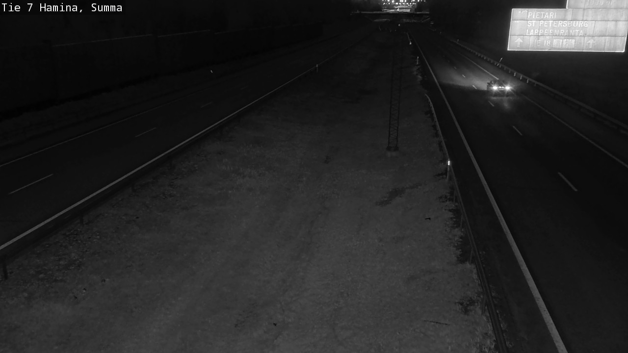 Weather Camera Image Tie 7 Fredrikshamn, Summa, Hamina, Kymenlaakso