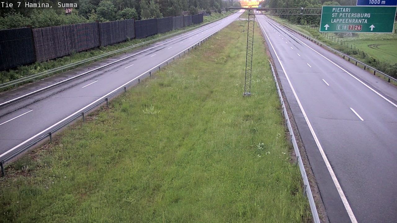 Kelikamerat Kuva Tie 7 Hamina, Summa, Hamina, Kymenlaakso