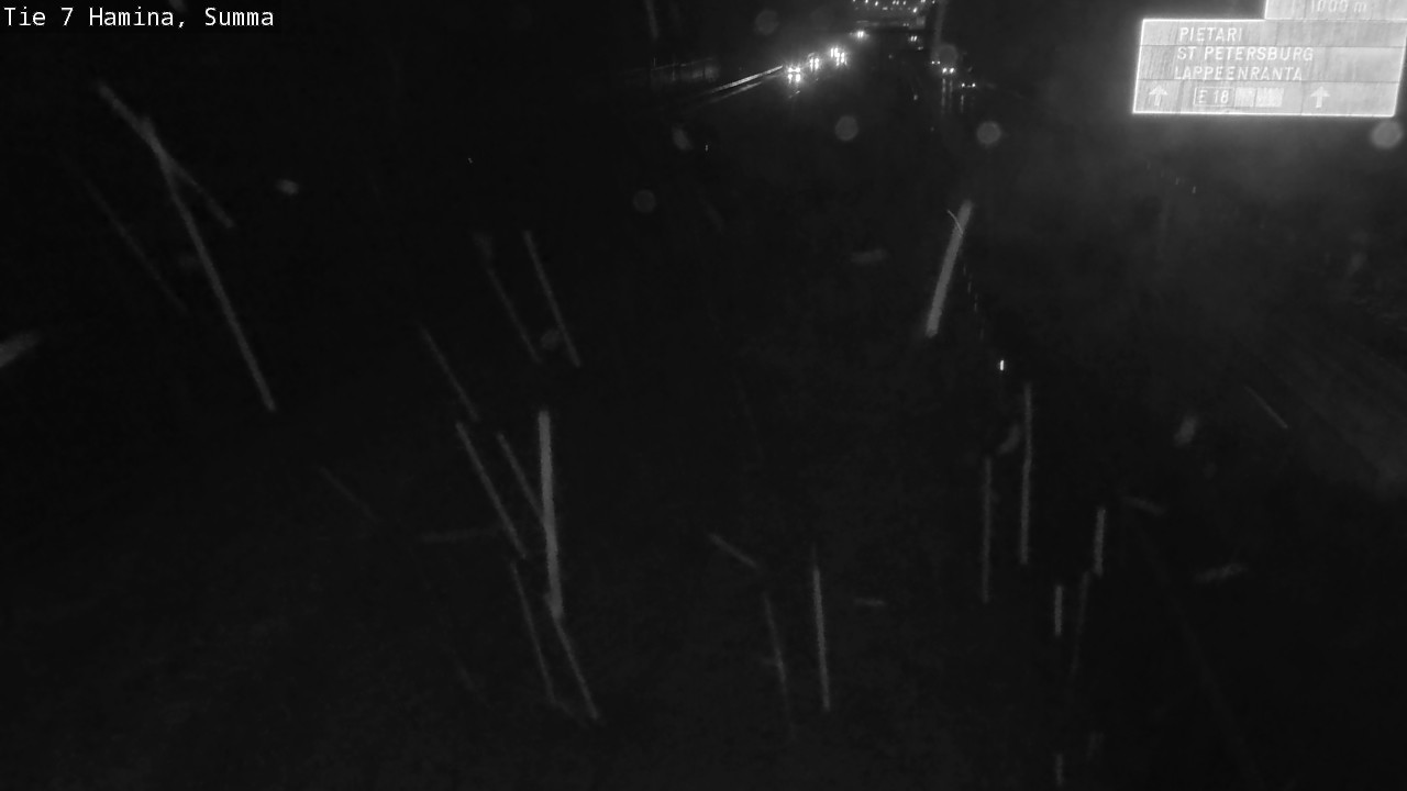 Weather Camera Image Tie 7 Fredrikshamn, Summa, Hamina, Kymenlaakso