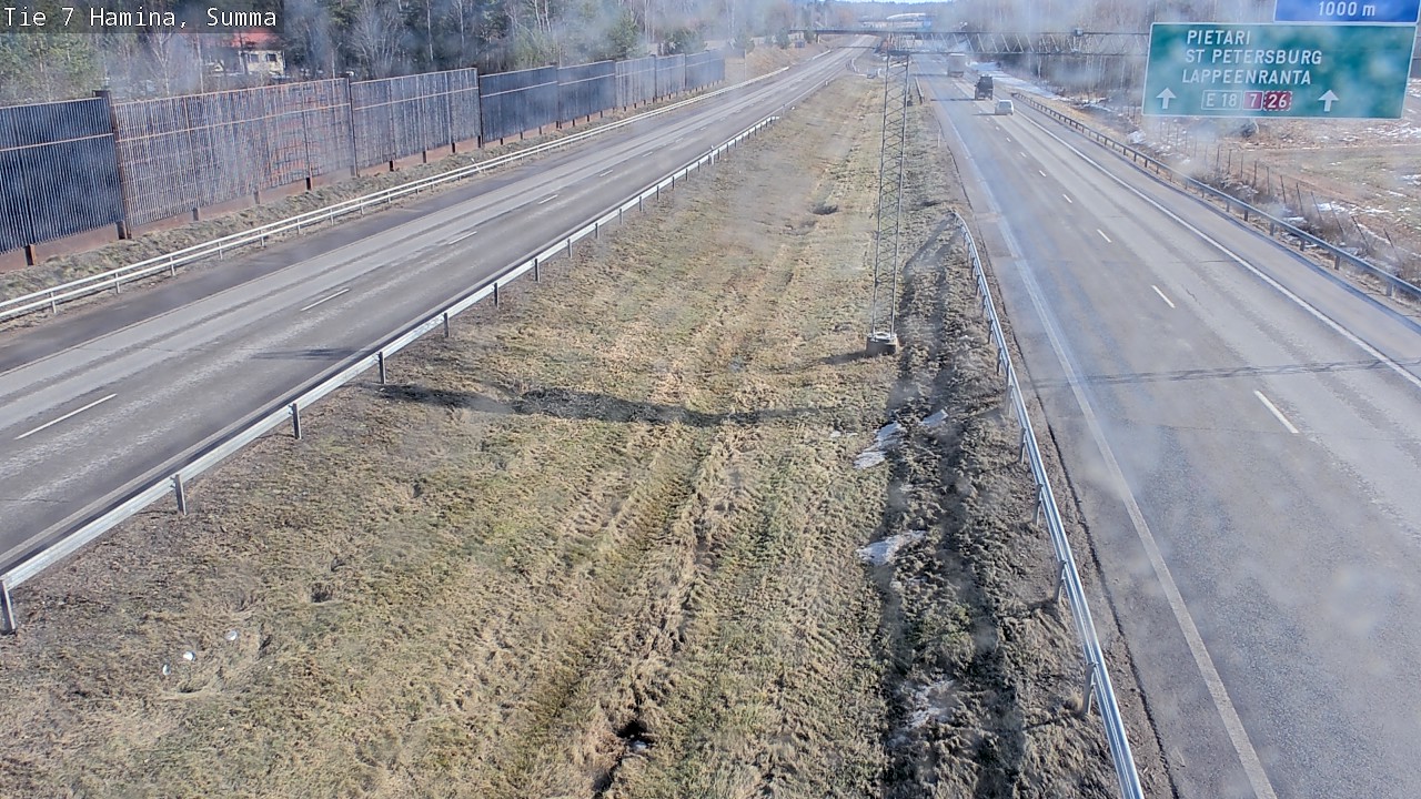 Weather Camera Image Tie 7 Hamina, Summa, Hamina, Kymenlaakso