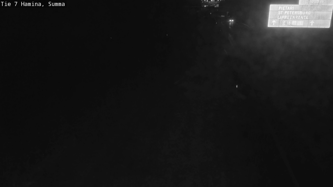 Weather Camera Image Tie 7 Fredrikshamn, Summa, Hamina, Kymenlaakso