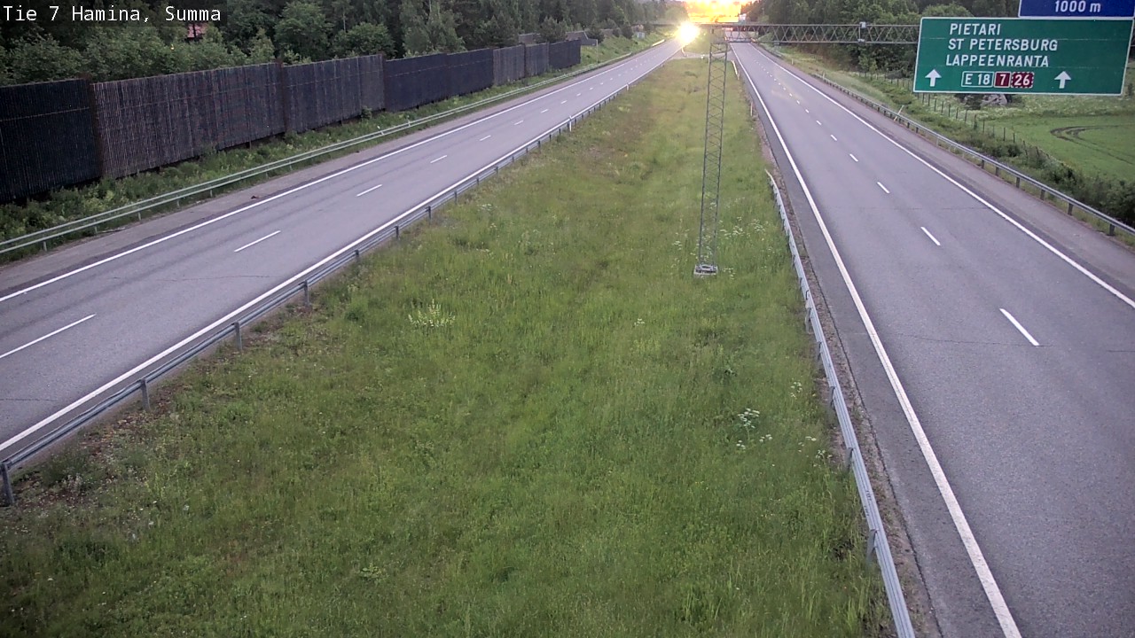 Kelikamerat Kuva Tie 7 Hamina, Summa, Hamina, Kymenlaakso