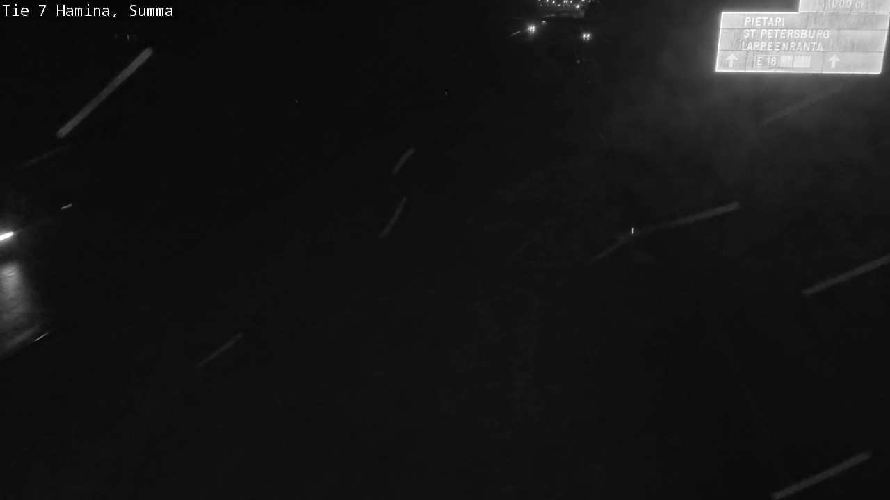 Weather Camera Image Tie 7 Fredrikshamn, Summa, Hamina, Kymenlaakso