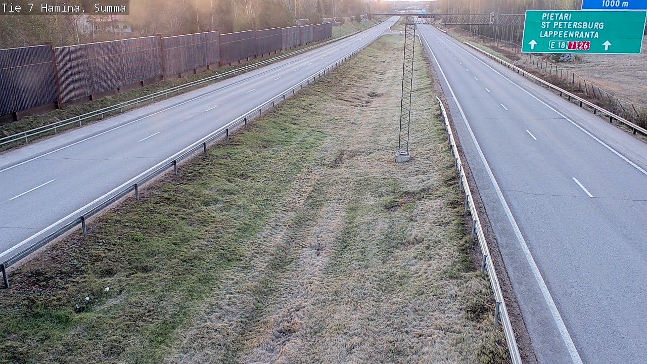 Kelikamerat Kuva Tie 7 Hamina, Summa, Hamina, Kymenlaakso