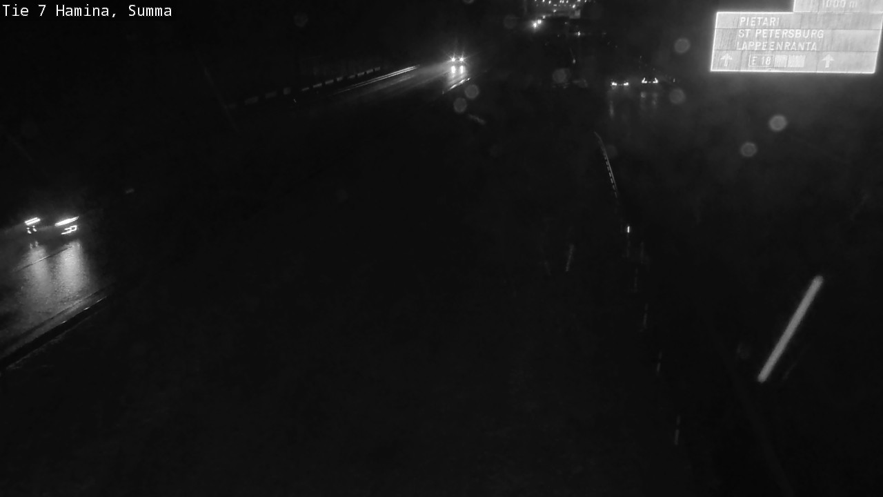 Weather Camera Image Tie 7 Fredrikshamn, Summa, Hamina, Kymenlaakso