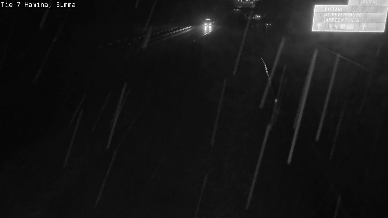 Weather Camera Image Tie 7 Fredrikshamn, Summa, Hamina, Kymenlaakso