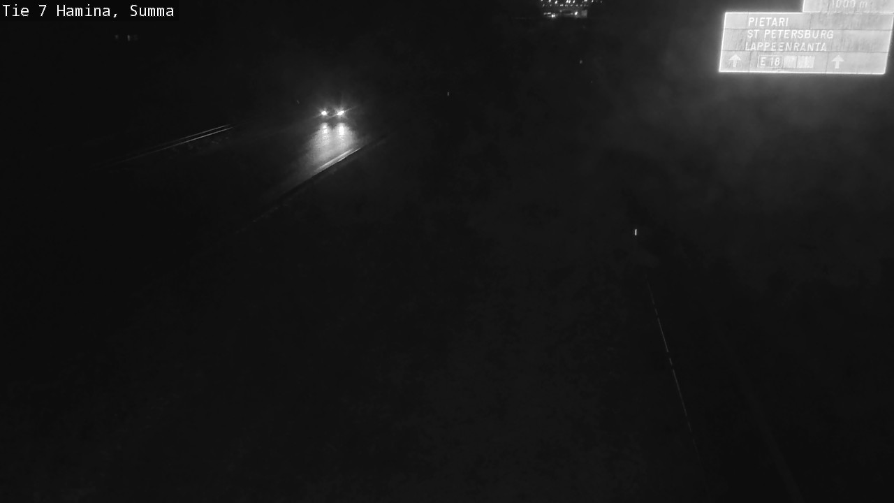 Weather Camera Image Tie 7 Fredrikshamn, Summa, Hamina, Kymenlaakso