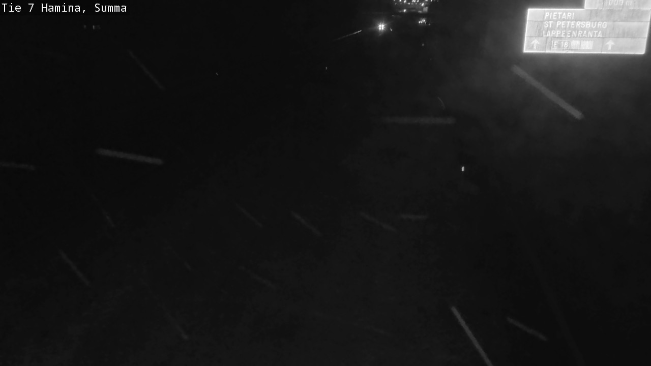 Weather Camera Image Tie 7 Fredrikshamn, Summa, Hamina, Kymenlaakso