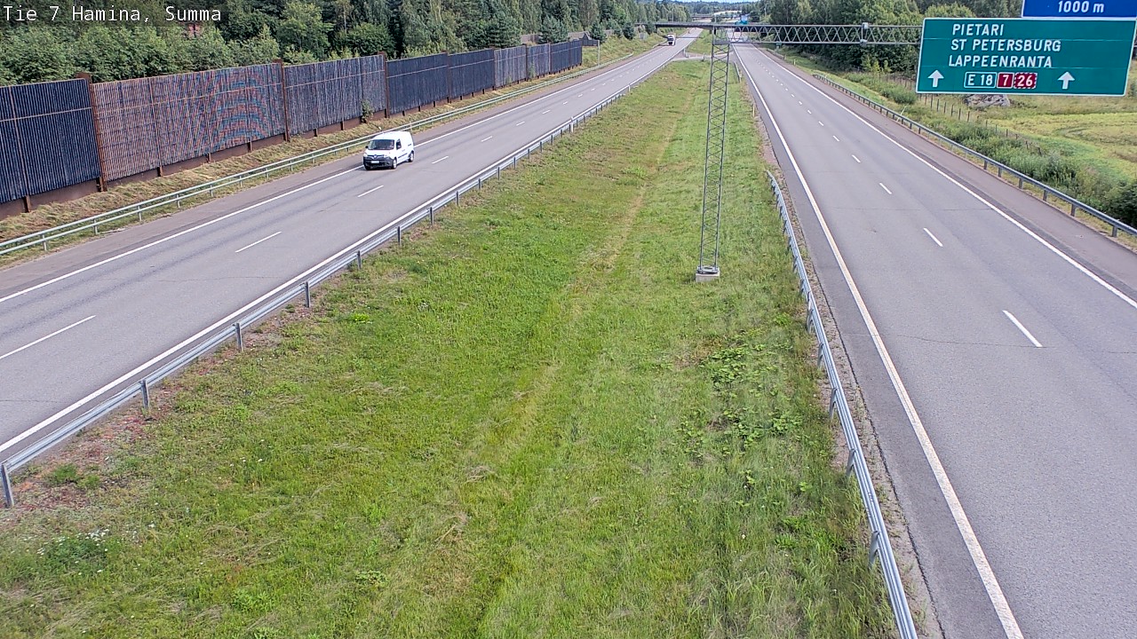 Kelikamerat Kuva Tie 7 Hamina, Summa, Hamina, Kymenlaakso