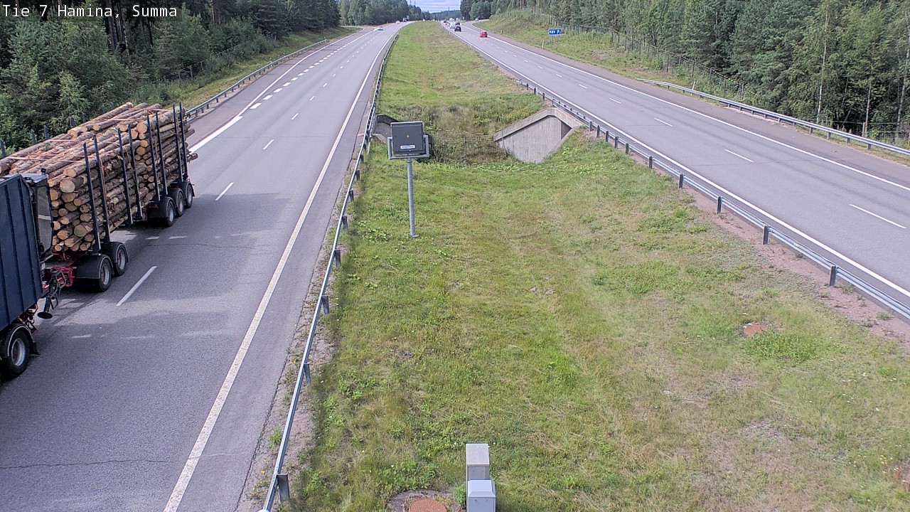 Weather Camera Image Tie 7 Hamina, Summa, Hamina, Kymenlaakso
