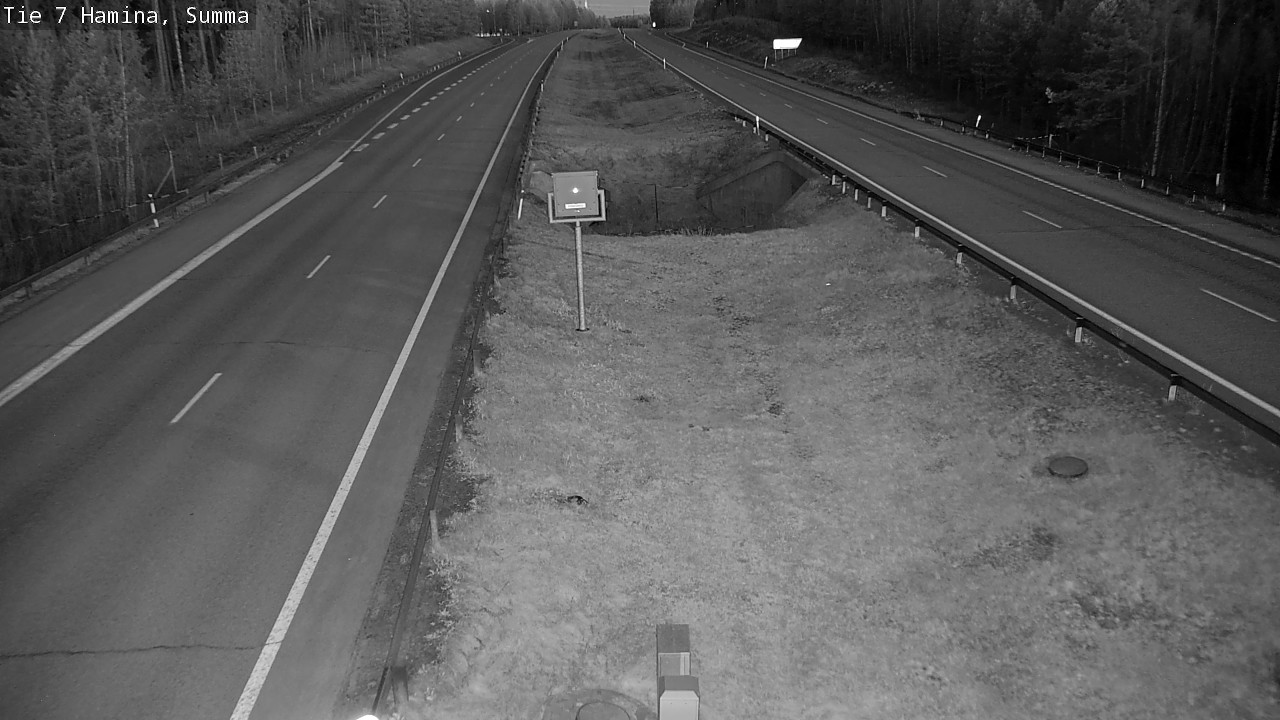 Weather Camera Image Tie 7 Hamina, Summa, Hamina, Kymenlaakso