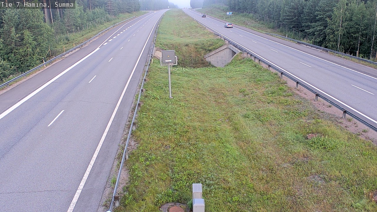 Weather Camera Image Tie 7 Hamina, Summa, Hamina, Kymenlaakso
